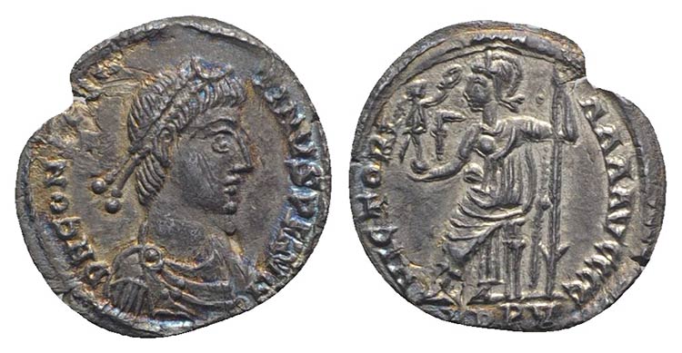 Constantine III (407-411). AR ... 