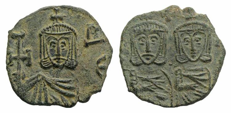 Constantine V (741-775). Æ 40 ... 