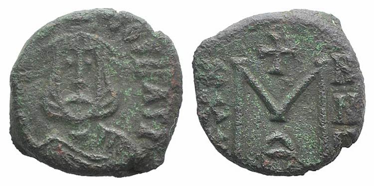 Theophilus (829-842). Æ 40 Nummi ... 