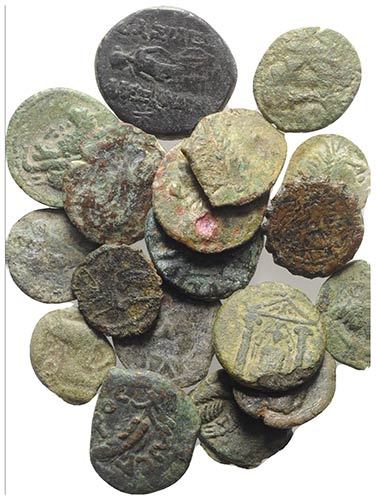 Mixed lot of 18 Greek and Roman ... 