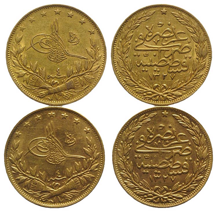 Lot of 2 Islamic AV coins, to be ... 