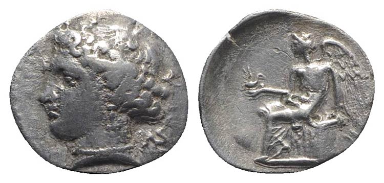 Bruttium, Terina, c. 300 BC. AR ... 