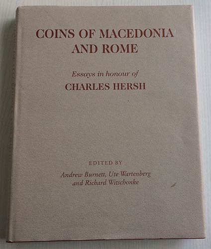 AA.VV. Coins of Macedonia and Rome ... 