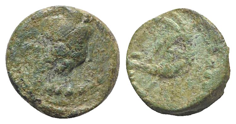 Gaul, Massalia, after 49 BC. Æ ... 