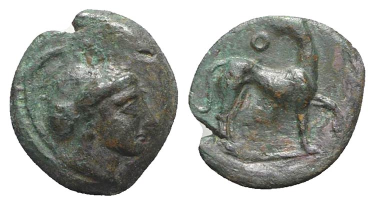 Sicily, Eryx, c. 410-400 BC. Æ ... 