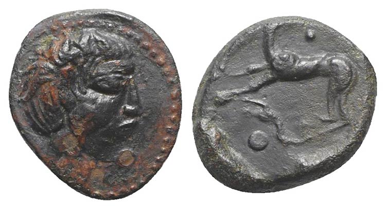 Sicily, Eryx, c. 400-390 BC. Æ ... 