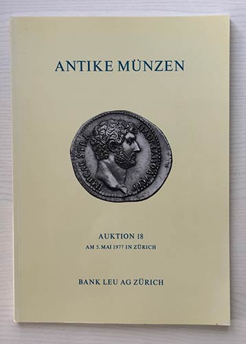 Bank Leu Auktion 18 Antike Munzen ... 