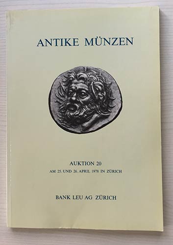 Bank Leu Auktion 20 Antike Munzen ... 