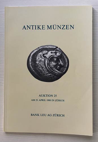 Bank Leu Auktion 25 Antike Munzen ... 