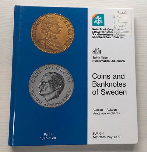 SBV Coins and Banknotes of Sweden. ... 