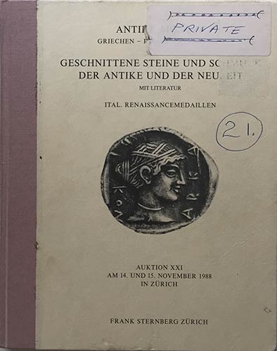 Sternberg F. Auktion XXI , Antike ... 