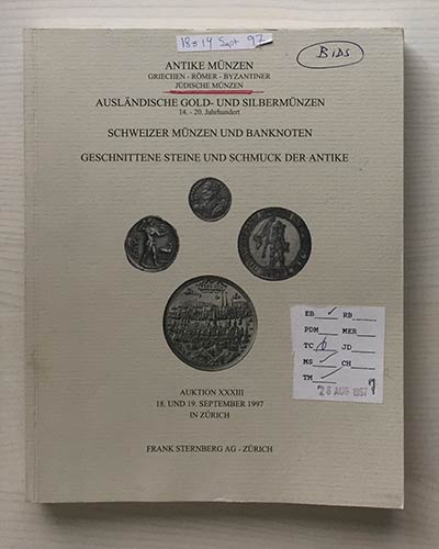 Sternberg F. Auktion XXXIII, ... 