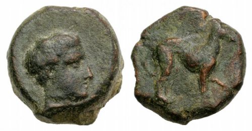 Sicily, Segesta, c. 400-390 BC. Æ ... 