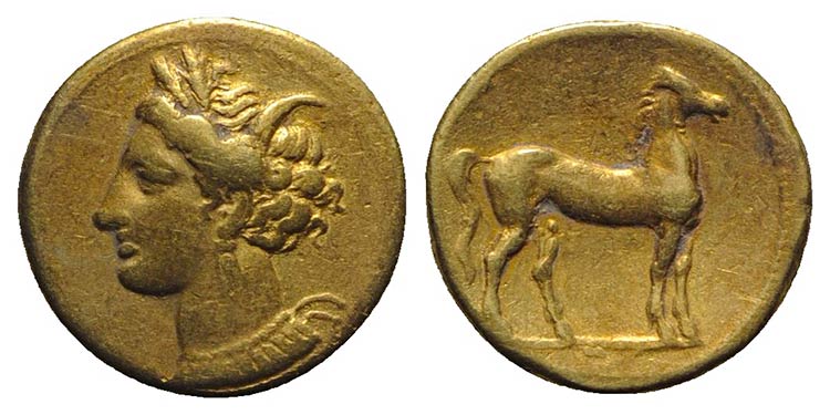 Carthage, c. 310-290 BC. EL Stater ... 
