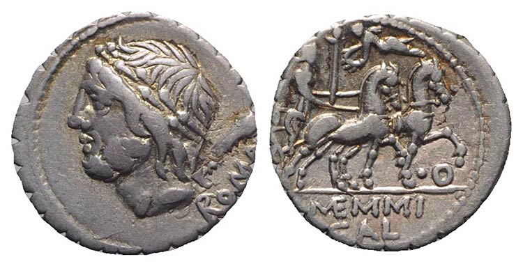 L. Memmius Galeria, Rome, 106 BC. ... 