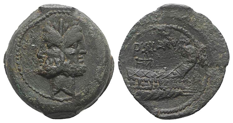 D. Silanus L.f., Rome, 91 BC. Æ ... 