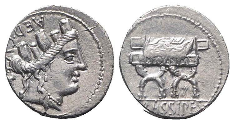 P. Furius Crassipes, Rome, 84 BC. ... 
