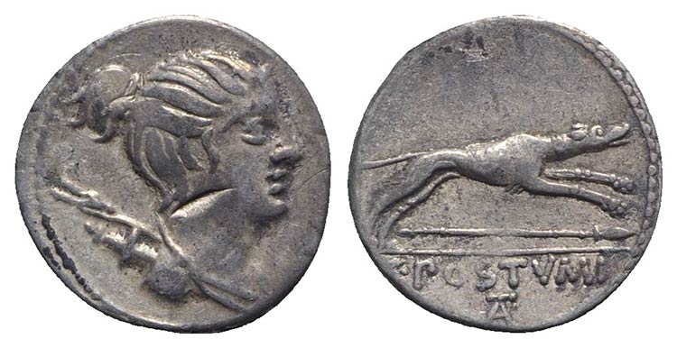 C. Postumius, Rome, 73 BC. AR ... 