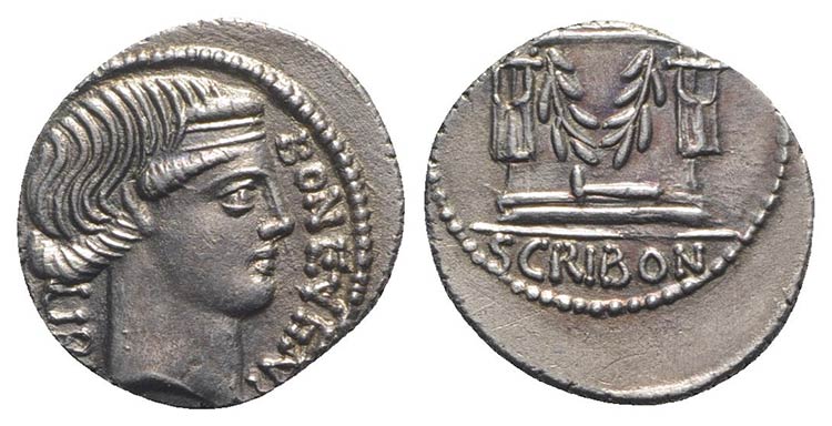 L. Scribonius Libo, Rome, 62 BC. ... 