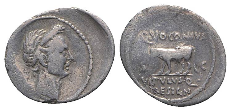 Divus Julius Caesar, Rome, 40 BC. ... 