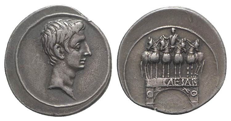Octavian, Autumn 30-summer 29 BC. ... 