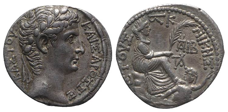 Augustus (27 BC-AD 14). Seleucis ... 