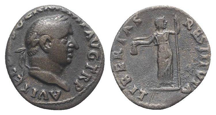 Vitellius (AD 69). AR Denarius ... 