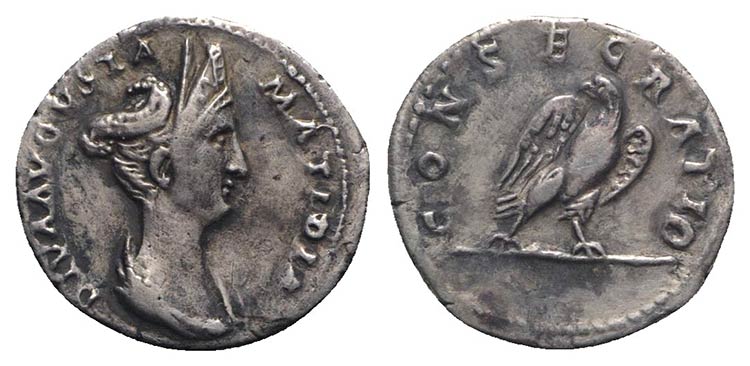 Diva Matidia (died AD 119). AR ... 