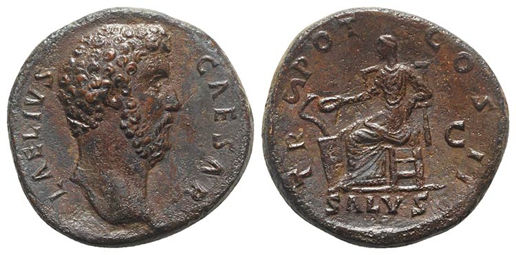 Aelius (Caesar, 136-138). Æ ... 