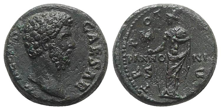 Aelius (Caesar, 136-138). Æ As ... 