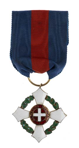 Military order of Savoy, knight.   ... 