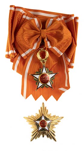 Morocco, order of Huissam al ... 