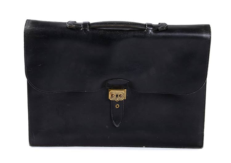 HERMES LEATHER BRIEFCASE 60s  ... 