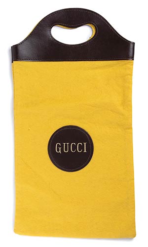 GUCCI WOOL AND LEATHER SHOPPING ... 