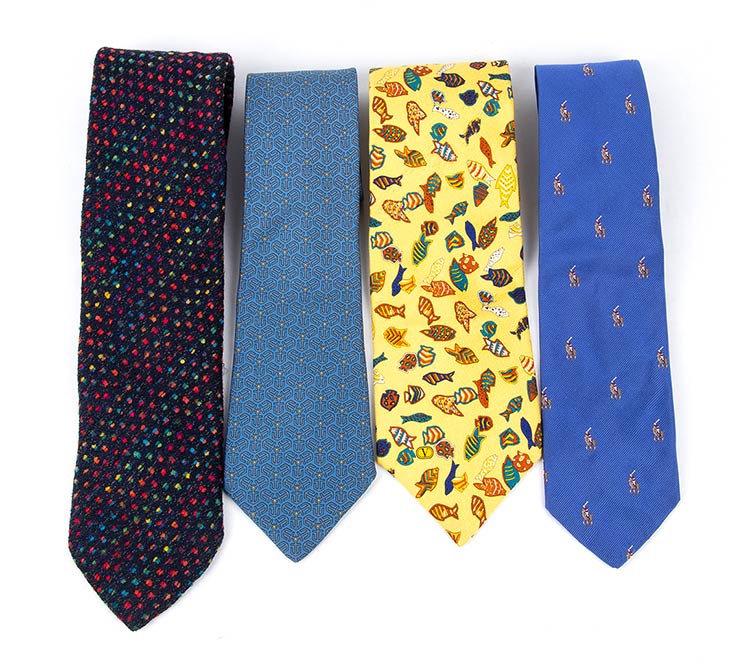 LOT OF 4 TIES 80s/90s  A lot of 4 ... 