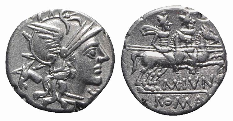 M. Junius Silanus, Rome, 145 BC. ... 