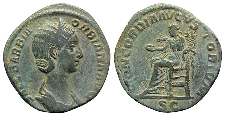 Orbiana (Augusta, 225-227). Æ ... 