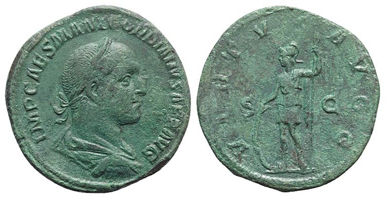 Gordian II (AD 238). Æ Sestertius ... 