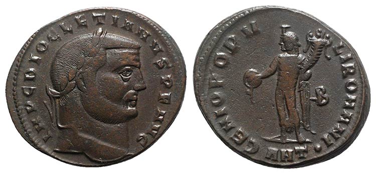 Diocletian (284-305). Æ Follis ... 