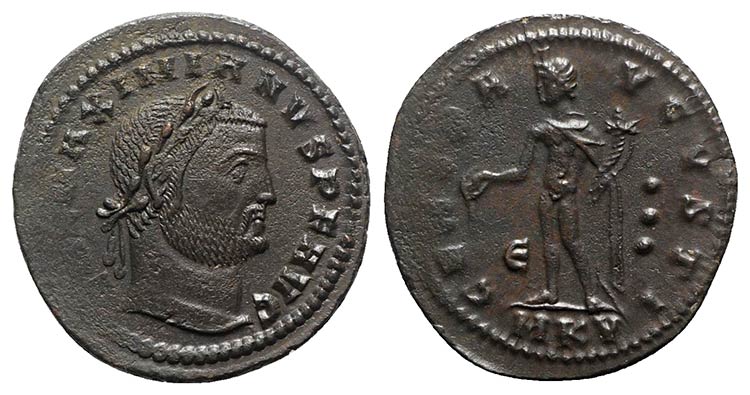 Galerius (305-311). Æ Follis ... 