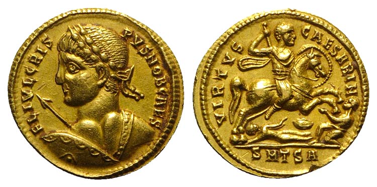 Crispus (Caesar, 316-326). Fake AV ... 