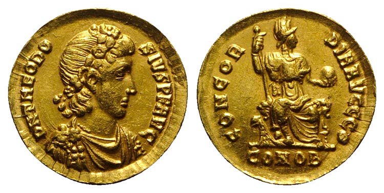 Theodosius I (379-395). Fake AV ... 