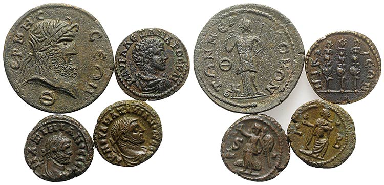 Lot of 4 Greek and Roman ... 