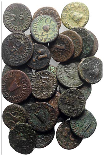 Lot of 28 Roman Imperial Æ coins, ... 