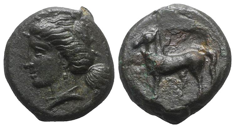 Sicily, Eryx, 4th century BC. Æ ... 