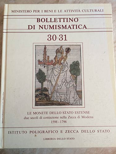 Bollettino di Numismatica n 30-31 ... 
