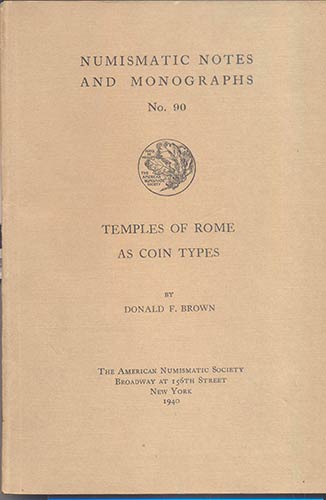 BROWN. D. F. – Temples of Romea ... 