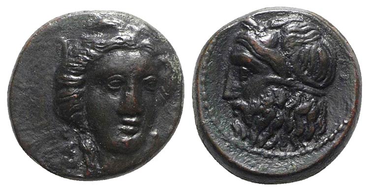 Sicily, Gela, c. 315-310 BC. Æ ... 