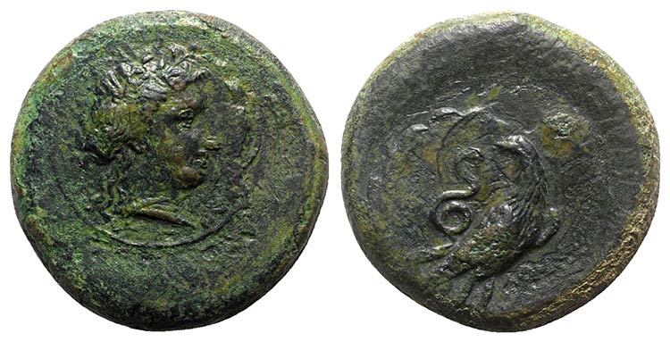 Sicily, Herbessos, 335-325 BC. Æ ... 