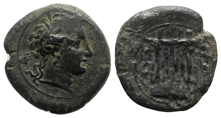 Sicily, Herbessos, 325-310 BC. Æ ... 